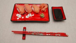 Сяке нигири, или Как сделать классические японские суши с лососем